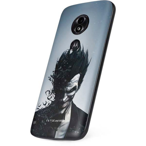 DC Comics Arkham Origins Joker Arkham Moto E5 Play Skin